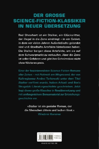 Buchcover und Innenansicht für das Buch: Stalker