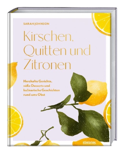 Buchcover und Innenansicht für das Buch: Kirschen, Quitten und Zitronen