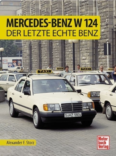 Buchcover und Innenansicht für das Buch: Mercedes-Benz W 124