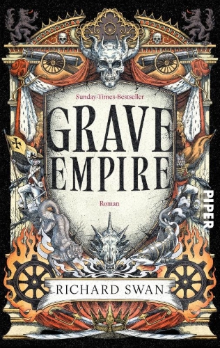 Buchcover und Innenansicht für das Buch: Grave Empire