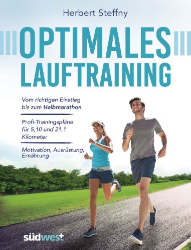 Buchcover und Innenansicht für das Buch: Optimales Lauftraining