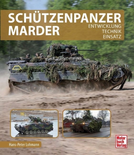 Buchcover und Innenansicht für das Buch: Schützenpanzer Marder