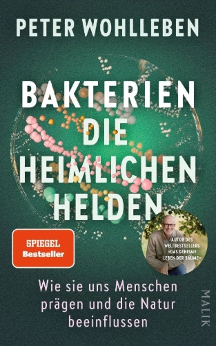 Buchcover und Innenansicht für das Buch: Bakterien - die heimlichen Helden