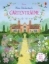 Buchcover und Innenansicht für das Buch: Mein Stickerbuch: Gartenträume