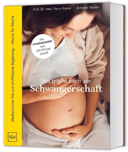 Buchcover und Innenansicht für das Buch: Das große Buch zur Schwangerschaft