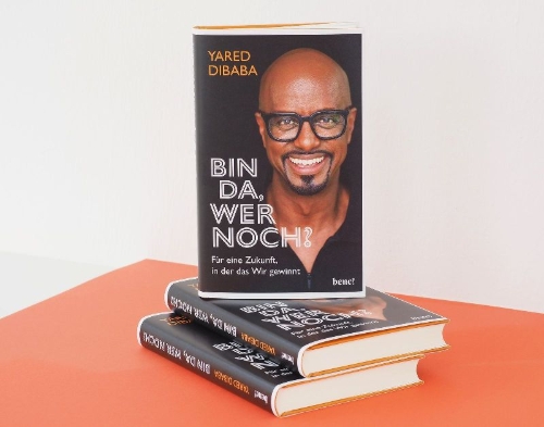 Buchcover und Innenansicht für das Buch: Bin da, wer noch?