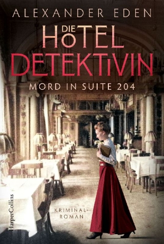 Buchcover und Innenansicht für das Buch: Die Hoteldetektivin
