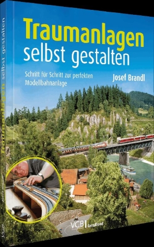 Buchcover und Innenansicht für das Buch: Traumanlagen selbst gestalten