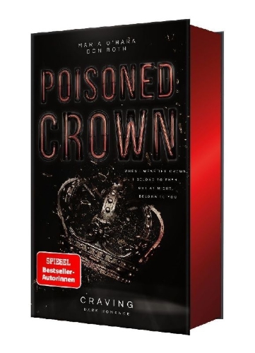 Buchcover und Innenansicht für das Buch: Poisoned Crown