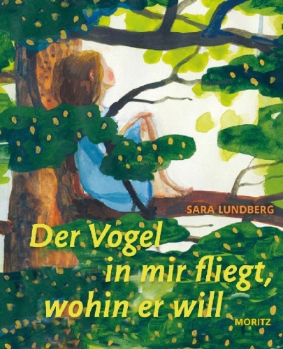 Buchcover und Innenansicht für das Buch: Fågeln i mig flyger vart den vill