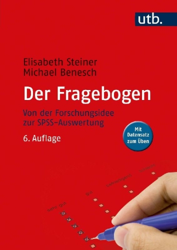 Buchcover und Innenansicht für das Buch: Der Fragebogen