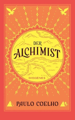Buchcover und Innenansicht für das Buch: O Alquimista