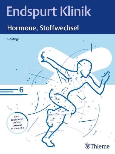 Buchcover und Innenansicht für das Buch: Endspurt Klinik: Hormone, Stoffwechsel