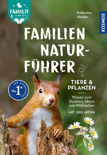 Buchcover und Innenansicht für das Buch: Familien-Naturführer