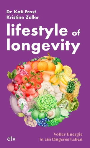 Buchcover und Innenansicht für das Buch: Lifestyle of Longevity