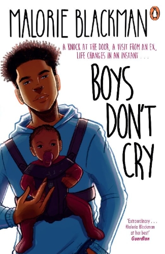 Buchcover und Innenansicht für das Buch: Boys Don't Cry