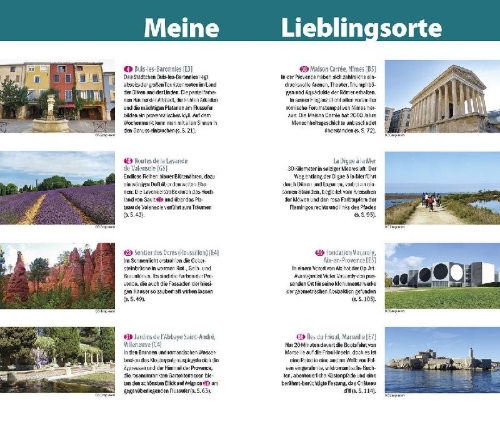 Buchcover und Innenansicht für das Buch: Reise Know-How MeinTrip Provence