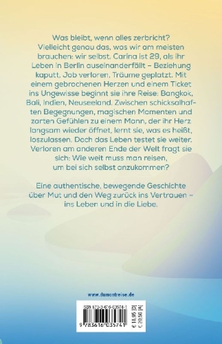 Buchcover und Innenansicht für das Buch: The Journey. Die Reise meines Lebens