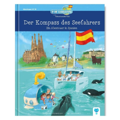 Buchcover und Innenansicht für das Buch: Der Kompass des Seefahrers