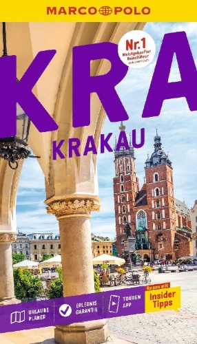 Buchcover und Innenansicht für das Buch: MARCO POLO Reiseführer Krakau