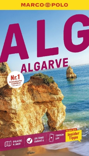 Buchcover und Innenansicht für das Buch: MARCO POLO Reiseführer Algarve