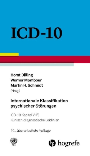 Buchcover und Innenansicht für das Buch: Internationale Klassifikation psychischer Störungen