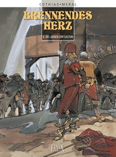 Buchcover und Innenansicht für das Buch: Brennendes Herz