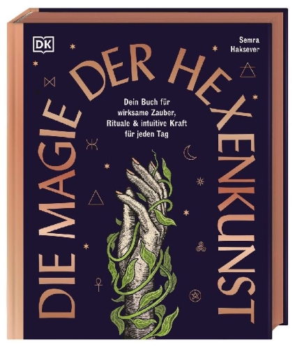 Buchcover und Innenansicht für das Buch: Die Magie der Hexenkunst