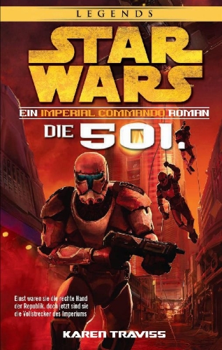 Buchcover und Innenansicht für das Buch: Star Wars Imperial Commando: 501st