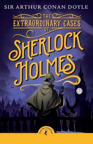 Buchcover und Innenansicht für das Buch: The Extraordinary Cases of Sherlock Holmes