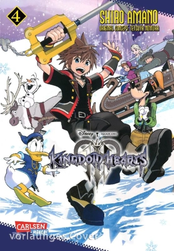 Buchcover und Innenansicht für das Buch: Kingdom Hearts III
