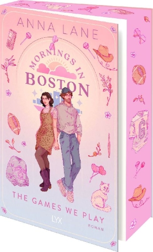 Buchcover und Innenansicht für das Buch: Mornings in Boston - The Games We Play