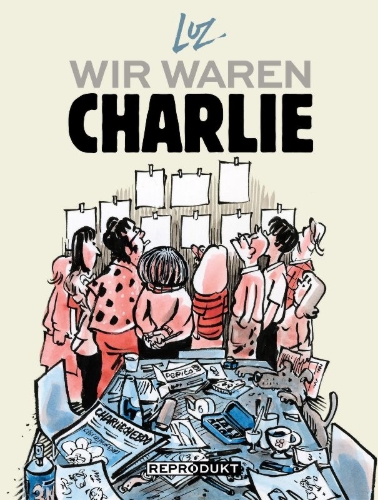 Buchcover und Innenansicht für das Buch: Wir waren Charlie