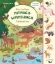 Buchcover und Innenansicht für das Buch: Mein lustiges Mitmach-Wimmelbuch: Tierfamilien