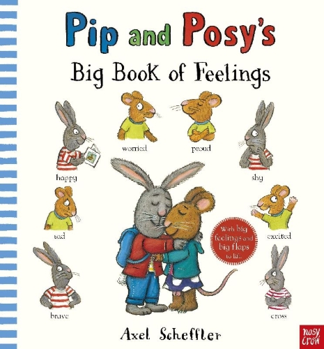 Buchcover und Innenansicht für das Buch: Pip and Posy's Big Book of Feelings
