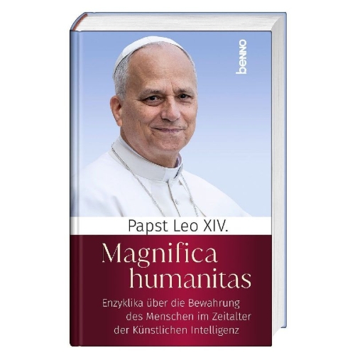 Buchcover und Innenansicht für das Buch: Magnifica humanitas
