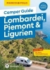 Buchcover und Innenansicht für das Buch: MARCO POLO Camper Guide Lombardei, Piemont & Ligurien