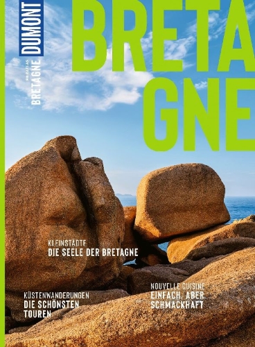 Buchcover und Innenansicht für das Buch: DUMONT Bildatlas Bretagne