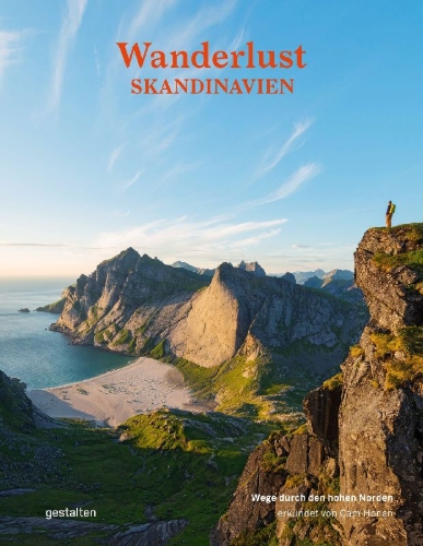 Buchcover und Innenansicht für das Buch: Wanderlust Skandinavien
