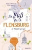 Buchcover und Innenansicht für das Buch: Zu Fuß durch Flensburg