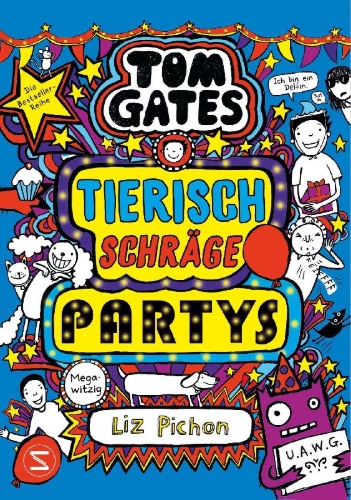 Buchcover und Innenansicht für das Buch: Pesky Pets and Parties