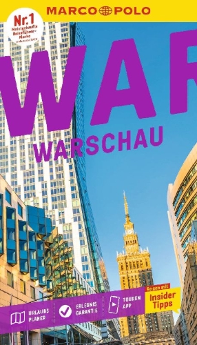 Buchcover und Innenansicht für das Buch: MARCO POLO Reiseführer Warschau
