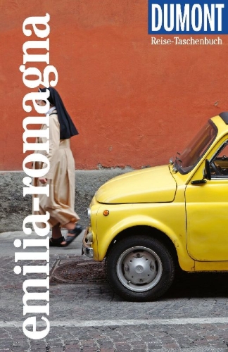 Buchcover und Innenansicht für das Buch: DUMONT Reise-Taschenbuch Reiseführer Emilia-Romagna