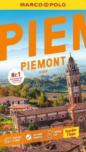 Buchcover und Innenansicht für das Buch: MARCO POLO Reiseführer Piemont, Turin