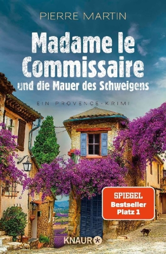 Buchcover und Innenansicht für das Buch: Madame le Commissaire und die Mauer des Schweigens
