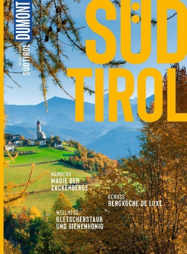 Buchcover und Innenansicht für das Buch: DUMONT Bildatlas Südtirol