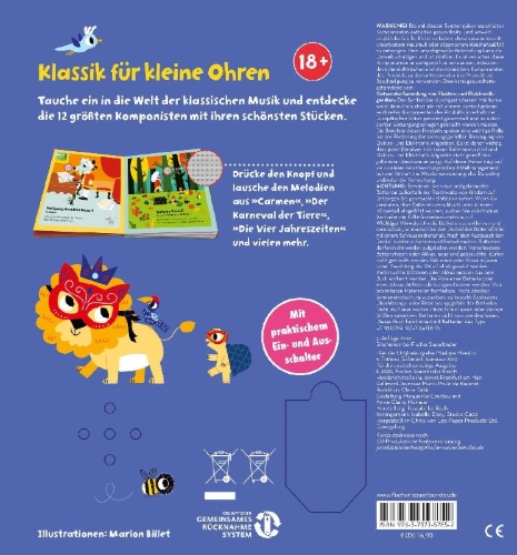 Buchcover und Innenansicht für das Buch: Musique maestro