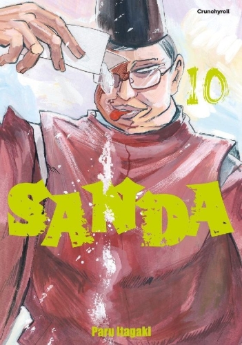 Buchcover und Innenansicht für das Buch: Sanda - Band 10