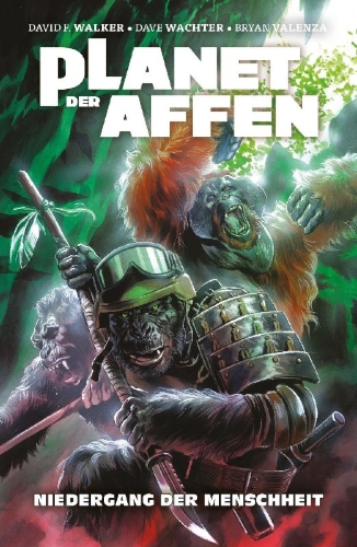 Buchcover und Innenansicht für das Buch: Planet of the Apes (2023) #1-#5