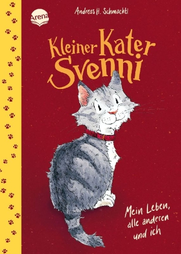 Buchcover und Innenansicht für das Buch: Kleiner Kater Svenni (1). Mein Leben, alle anderen und ich